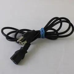 Computer Power Cord E55333 SJT-2 18AWG 300V CSA 152192 3-Prong