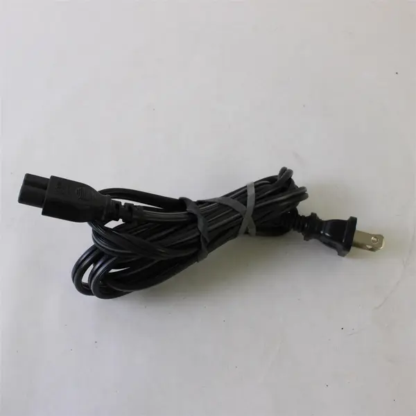 2-Prong Universal Power Cord for Laptops Monitors Gaming Consoles