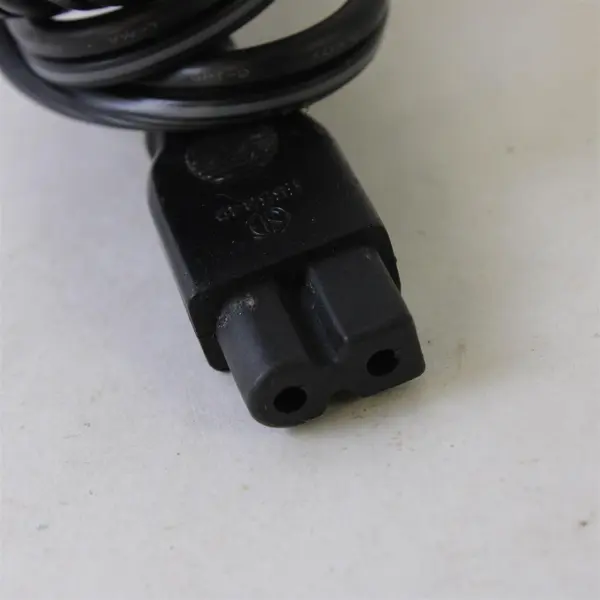 2-Prong Universal Power Cord for Laptops Monitors Gaming Consoles