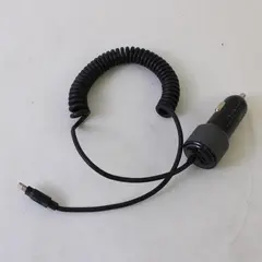 Coiled Car Charger Cable Cigarette Lighter USB-A to Lightning Unbranded