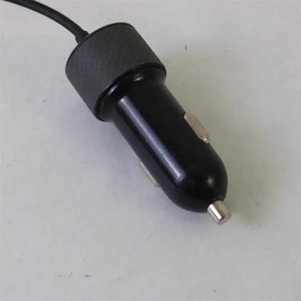 Coiled Car Charger Cable Cigarette Lighter USB-A to Lightning Unbranded