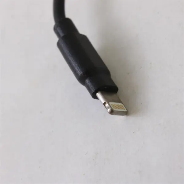 Coiled Car Charger Cable Cigarette Lighter USB-A to Lightning Unbranded