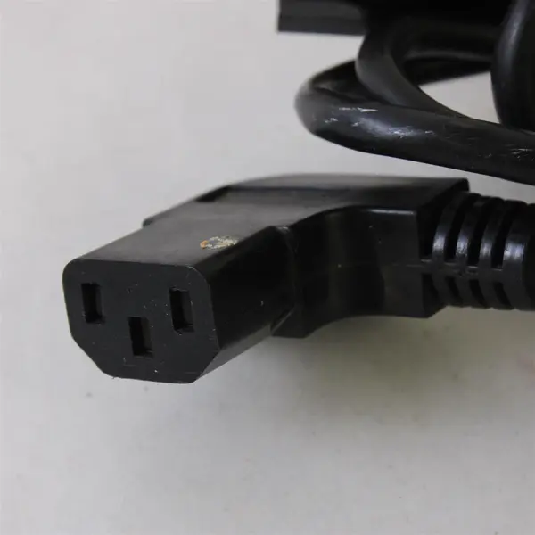  3 Prong AC Power Cord NEMA 5-15P to IEC 125V 10A