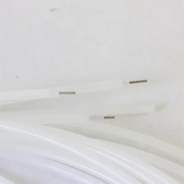 White Polyethylene Tubing for Marble Run Games Replacement Parts