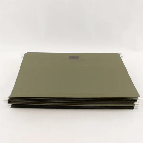 Lot of 17 Sparco SP52-1/5 Dark Green Hanging File Folders