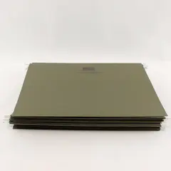 Lot of 17 Sparco SP52-1/5 Dark Green Hanging File Folders