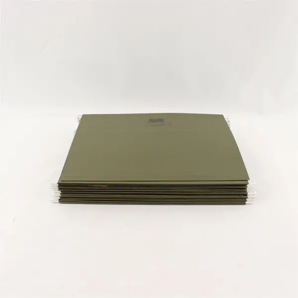 Lot of 17 Sparco SP52-1/5 Dark Green Hanging File Folders