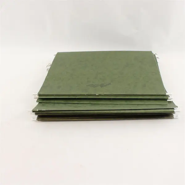 Island Lot of 15 Green Hanging File Folders Letter Size