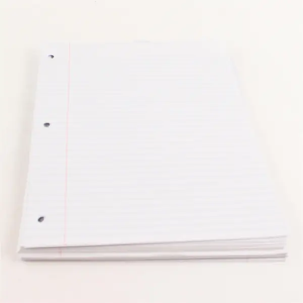 College Ruled Loose Leaf Notebook Paper Pre-Owned School Office Supply