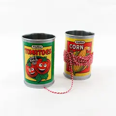 Schylling Toys Classic Tin Can Telephone Game Classic Toy for Kids