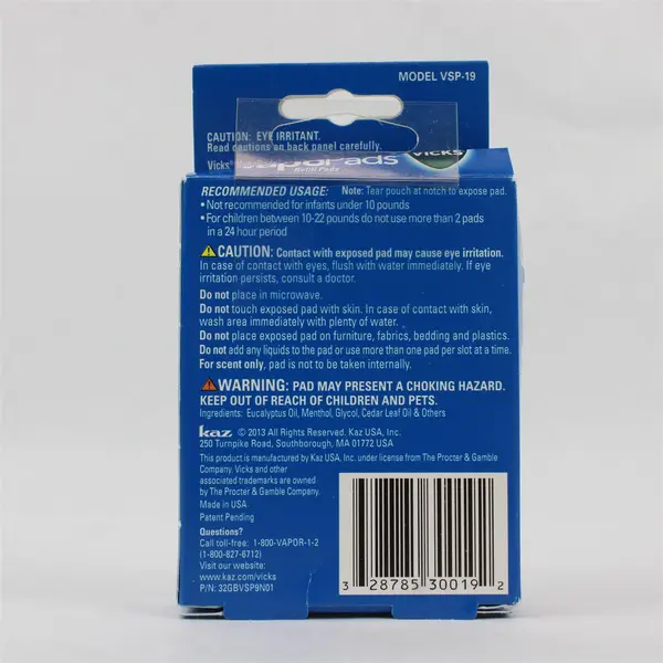 Vicks V1800BXN Waterless Tabletop Vaporizer Silent Tested w/ VapoPads