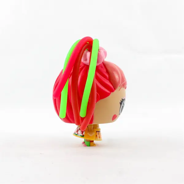 WowWee My Squishy Little Pop Star Play Doll Pink Red Green Hair Used
