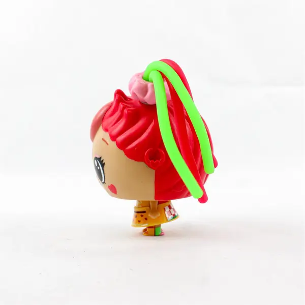 WowWee My Squishy Little Pop Star Play Doll Pink Red Green Hair Used