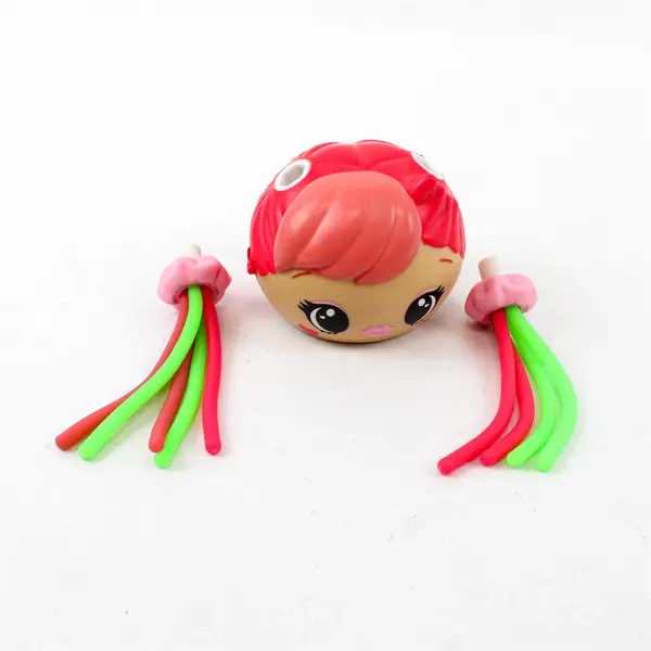 WowWee My Squishy Little Pop Star Play Doll Pink Red Green Hair Used