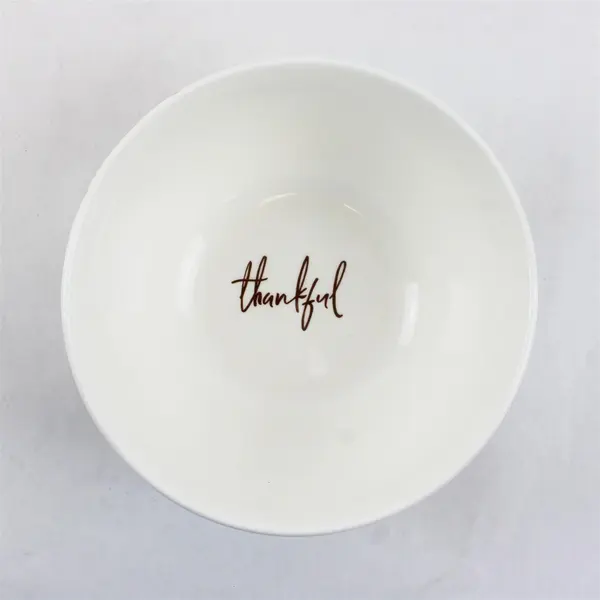 Royal Norfolk Fall Thanksgiving Pumpkin Pattern Ceramic Cereal Bowl