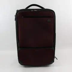 REI 24in Burgundy Soft Shell Roller Suitcase Luggage