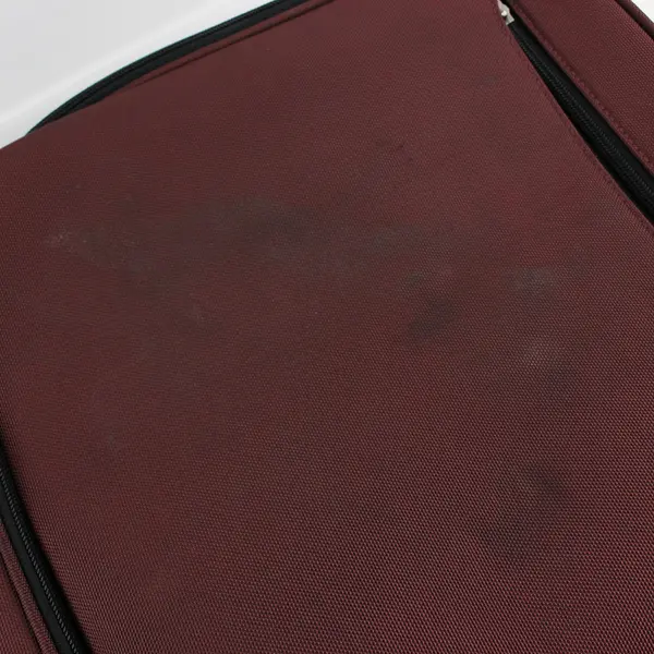 REI 24in Burgundy Soft Shell Roller Suitcase Luggage