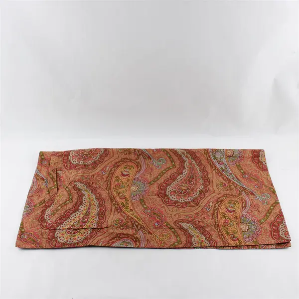 Pottery Barn Multicolor Paisley Pattern Decorative Cotton Pillow Cover 30" x 30"