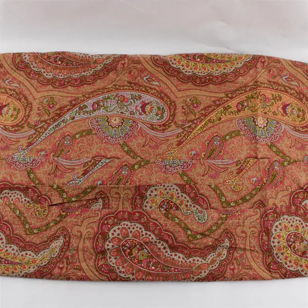 Pottery Barn Multicolor Paisley Pattern Decorative Cotton Pillow Cover 30" x 30"