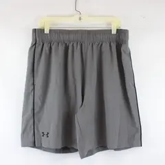 Under Armour Gray Loose Fit Basketball Shorts Men's XL