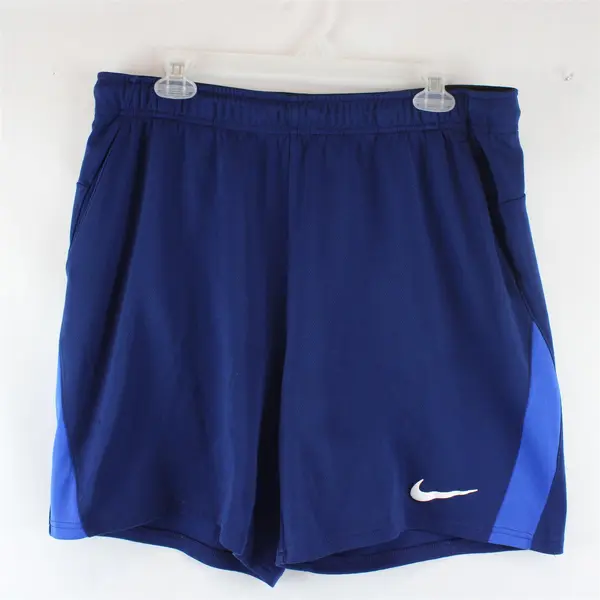 Nike Dri-Fit Navy Blue Standard Fit Activewear Gym Shorts Men's XL
