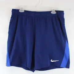 Nike Dri-Fit Navy Blue Standard Fit Activewear Gym Shorts Men's XL