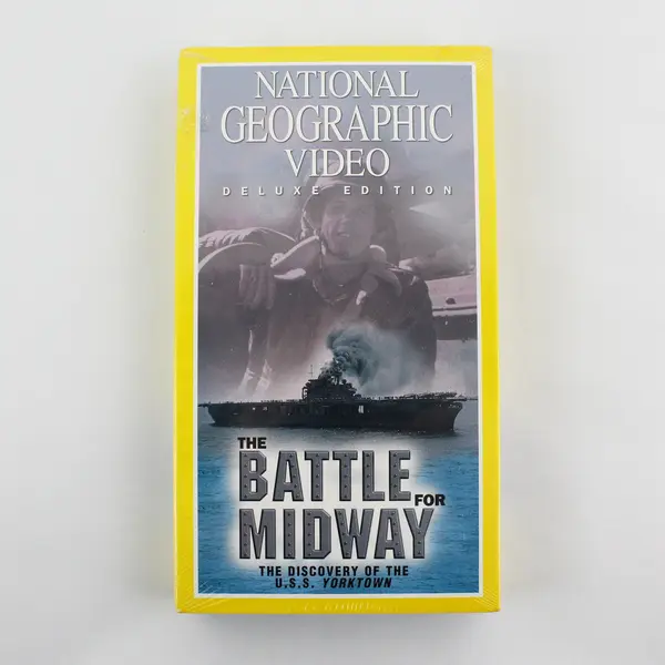 National Geographic Video The Battle For Midway VHS Tape New Sealed Movie 1998