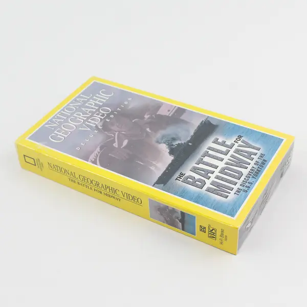 National Geographic Video The Battle For Midway VHS Tape New Sealed Movie 1998