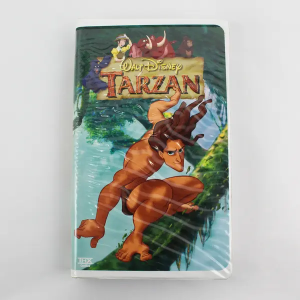 Walt Disney Tarzan VHS 1999 Clamshell Case Animated Classic Pre-Owned