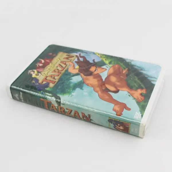 Walt Disney Tarzan VHS 1999 Clamshell Case Animated Classic Pre-Owned
