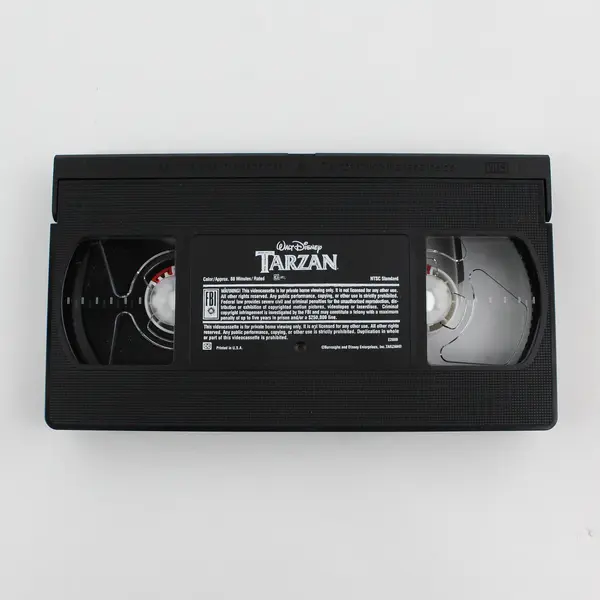 Walt Disney Tarzan VHS 1999 Clamshell Case Animated Classic Pre-Owned