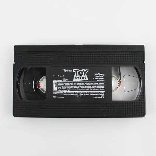 Toy Story 1995 VHS Tape Clamshell - Disney Pixar Home Video - Pre-Owned
