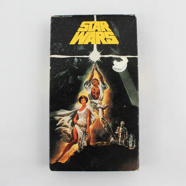 Star Wars FoxVideo VHS Tape Full Screen PG Sci-Fi Lucasfilm