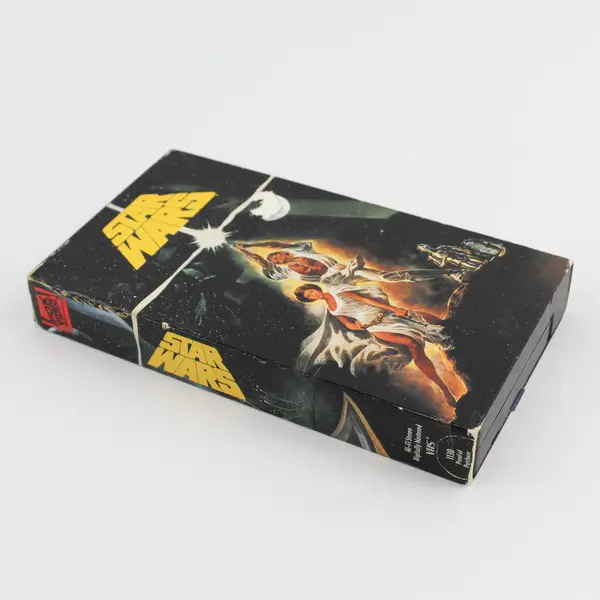 Star Wars FoxVideo VHS Tape Full Screen PG Sci-Fi Lucasfilm
