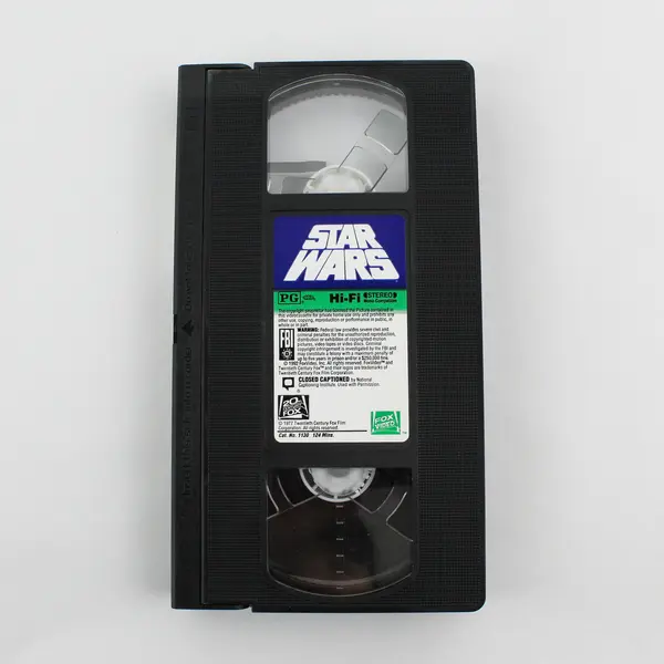Star Wars FoxVideo VHS Tape Full Screen PG Sci-Fi Lucasfilm