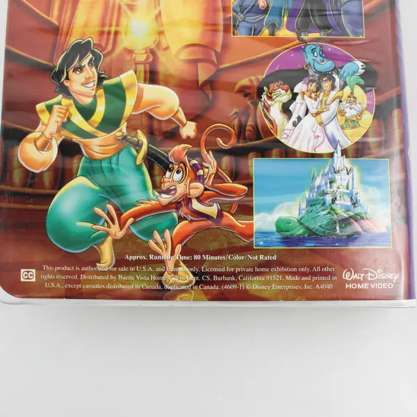 Aladdin And The King of Thieves VHS tape Disney 1996