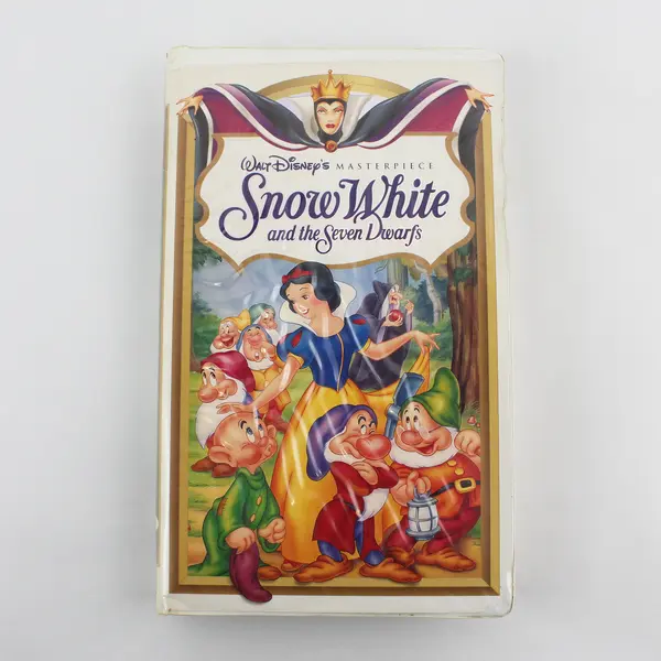 Walt Disney's Masterpiece Collection VHS Tape Snow White And The Seven Dwarfs