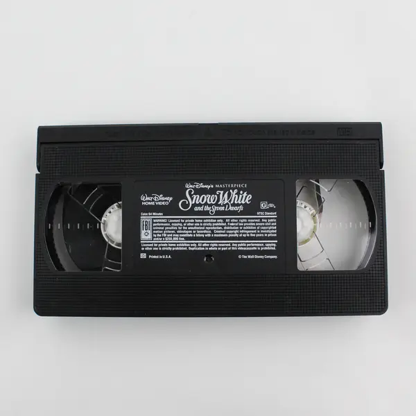 Walt Disney's Masterpiece Collection VHS Tape Snow White And The Seven Dwarfs