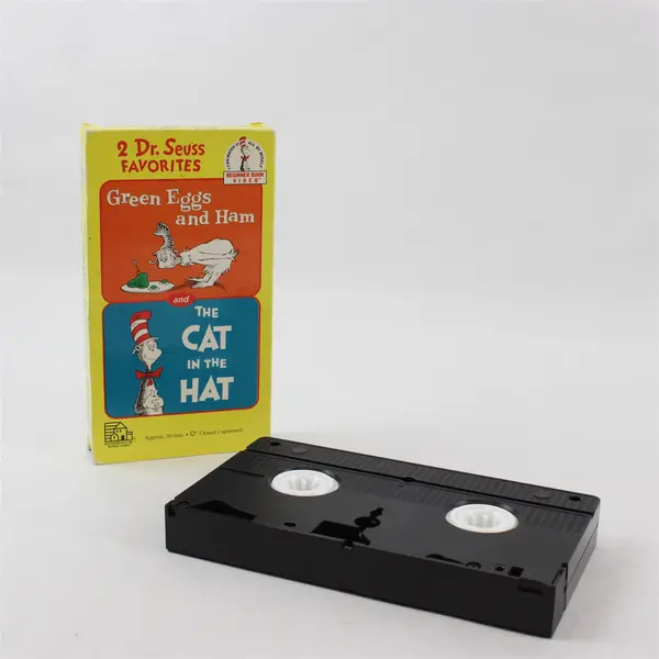 Dr. Seuss Green Eggs and Ham & The Cat in the Hat VHS Tape