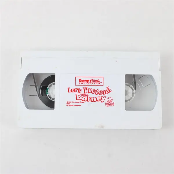 Barney & Friends Collection Let's Pretend with Barney VHS Video Tape Sing Along