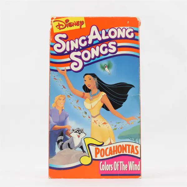 Disney's Sing Along Songs Pocahontas Colors of the Wind VHS 1995