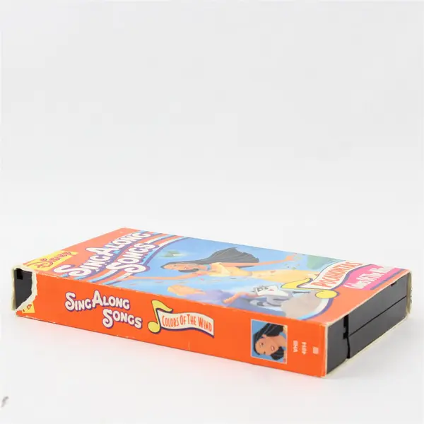Disney's Sing Along Songs Pocahontas Colors of the Wind VHS 1995