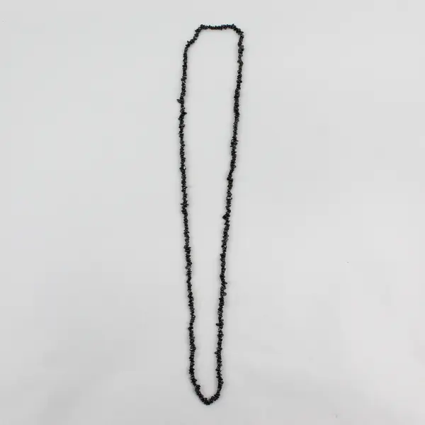 35 Inch Hematite Chip Strand Necklace