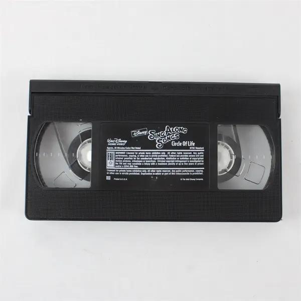 Walt Disney Sing Along Songs The Lion King Circle of Life VHS Video Tape 1994