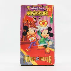 Walt Disney Mini Classics - The Prince and the Pauper (VHS, 1991)