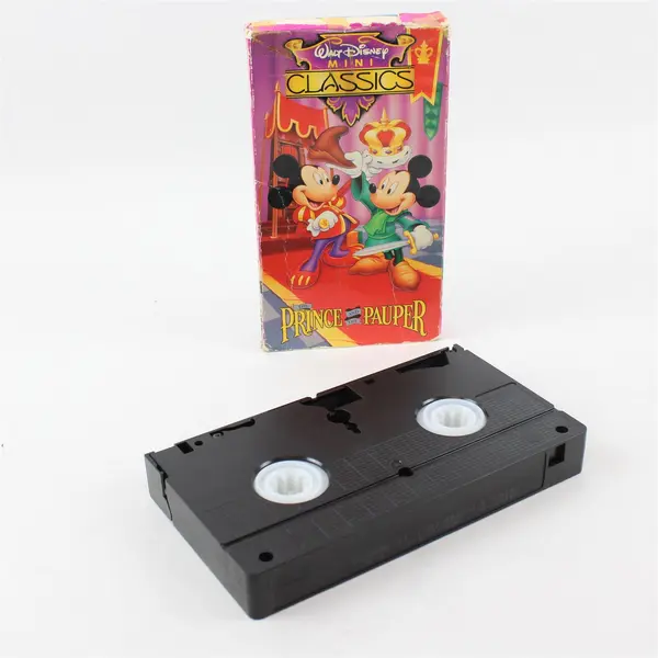 Walt Disney Mini Classics - The Prince and the Pauper (VHS, 1991)