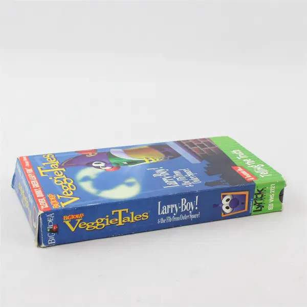 VeggieTales Larry-Boy! & the Fib from Outer Space! VHS 1998 Slip Sleeve