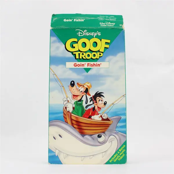 Disney's Goof Troop Goin' Fishin' VHS 1993