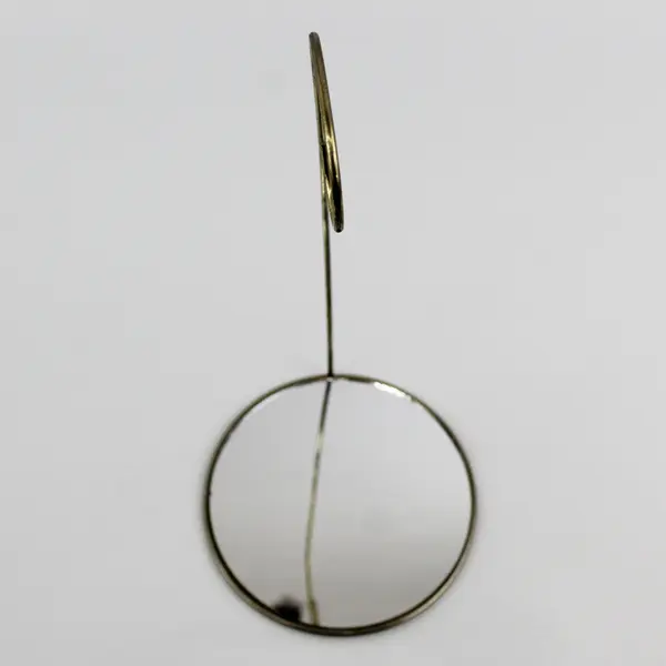 Tripar Gold-Tone Christmas Ornament Hanger Display Mirror Base 12"