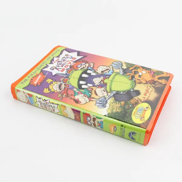 The Rugrats Movie 1998 Orange Clamshell Nickelodeon VHS 